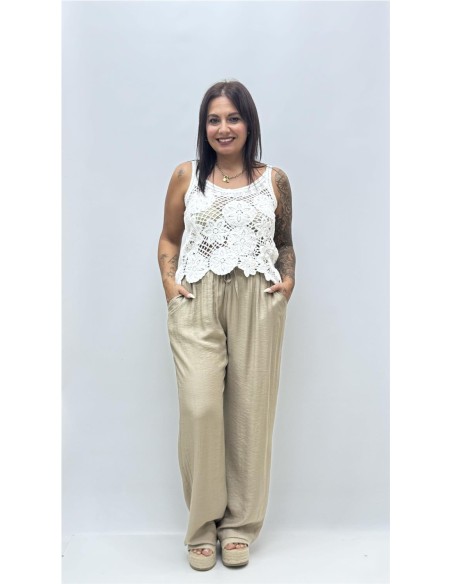 PANTALON LEONOR TAUPE