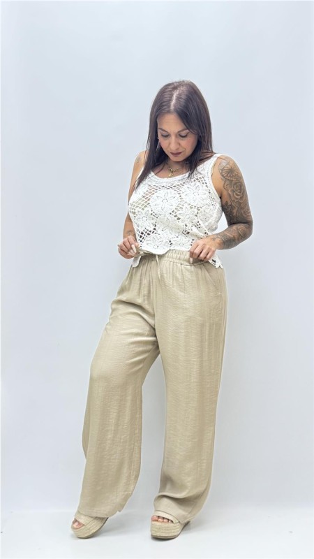 PANTALON LEONOR TAUPE 2