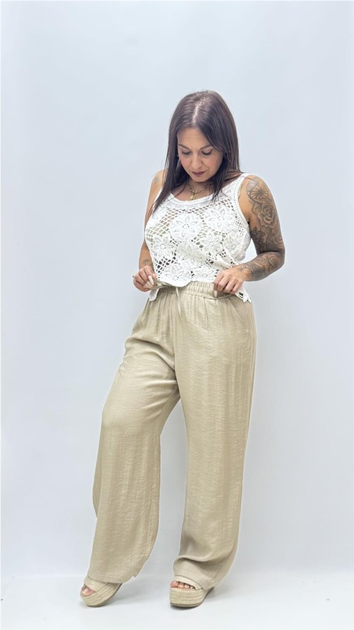 PANTALON LEONOR TAUPE