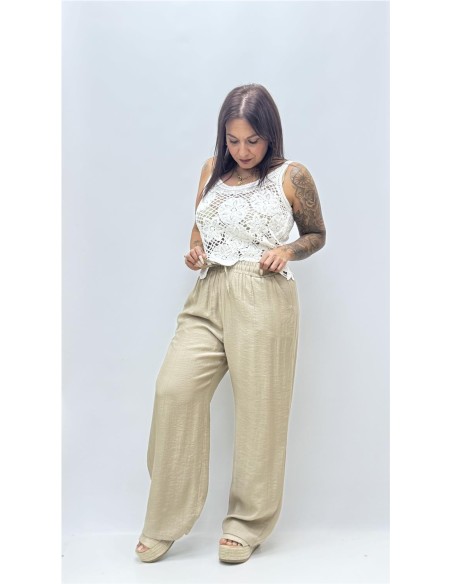 PANTALON LEONOR TAUPE