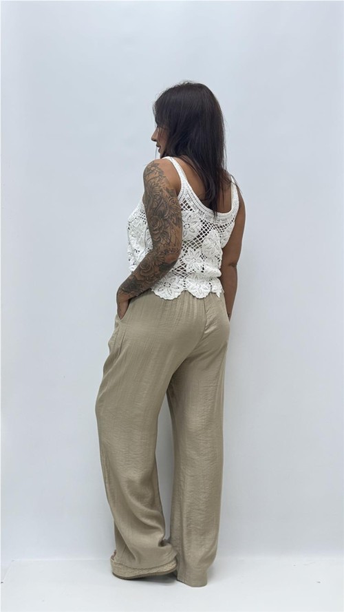 PANTALON LEONOR TAUPE