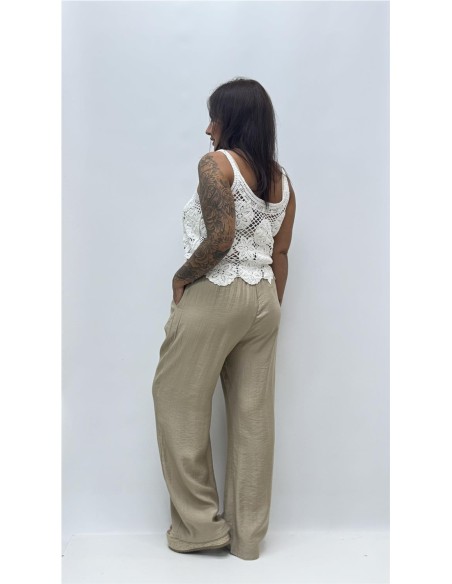 PANTALON LEONOR TAUPE