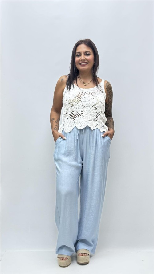 PANTALON LEONOR AZUL