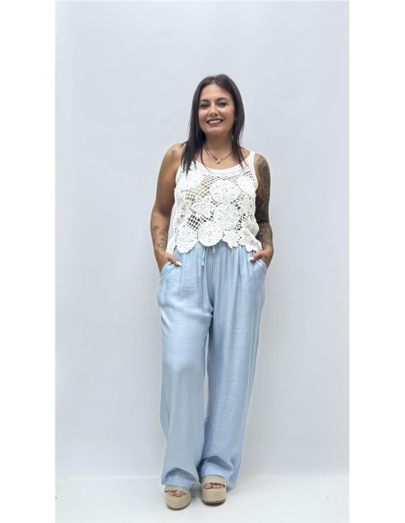 PANTALON LEONOR AZUL