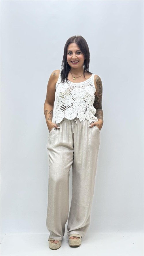 PANTALON LEONOR BEIG