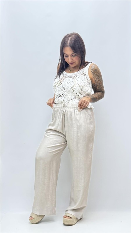 PANTALON LEONOR BEIG 2