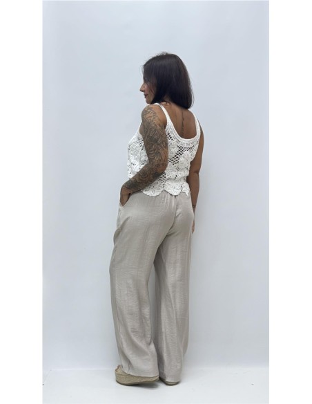 PANTALON LEONOR BEIG