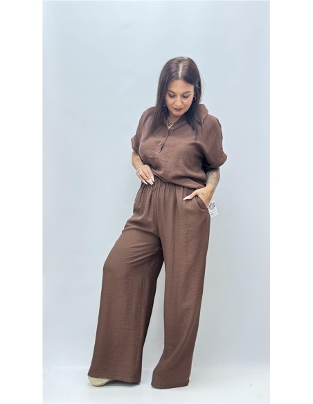 PANTALON AROA MARRON