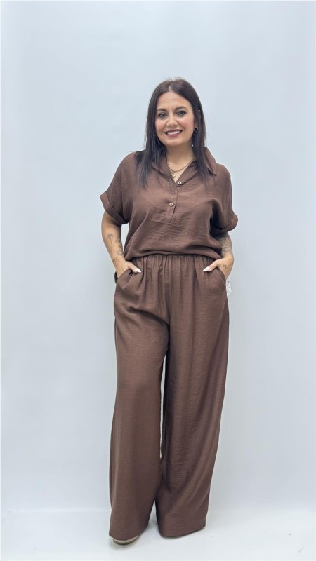 PANTALON AROA MARRON 2