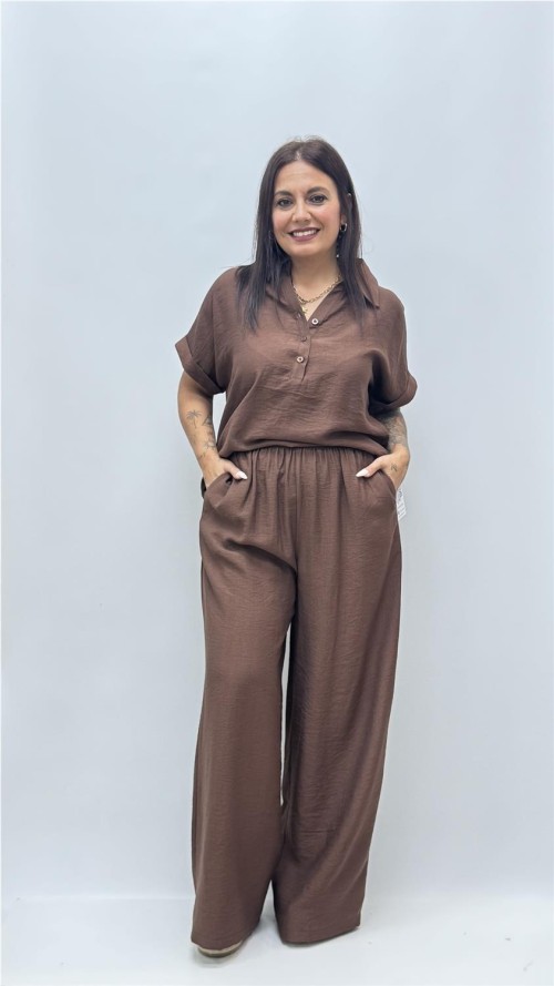 PANTALON AROA MARRON