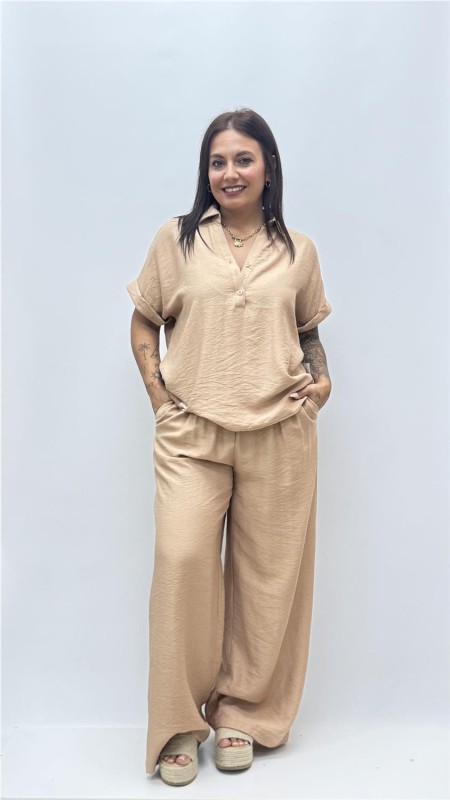 PANTALON AROA CAMEL 2