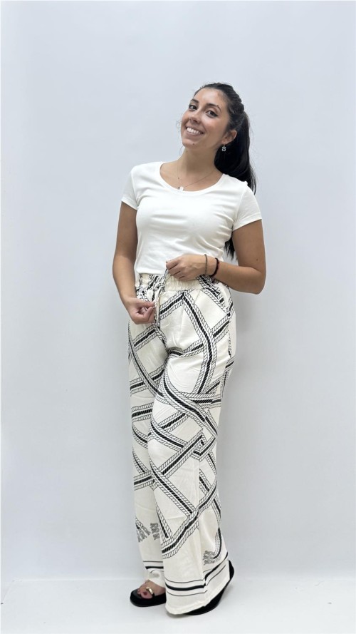PANTALON PINTO NEGRO