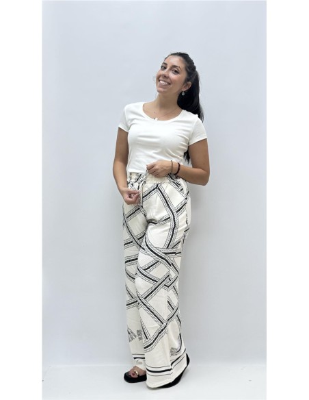 PANTALON PINTO NEGRO