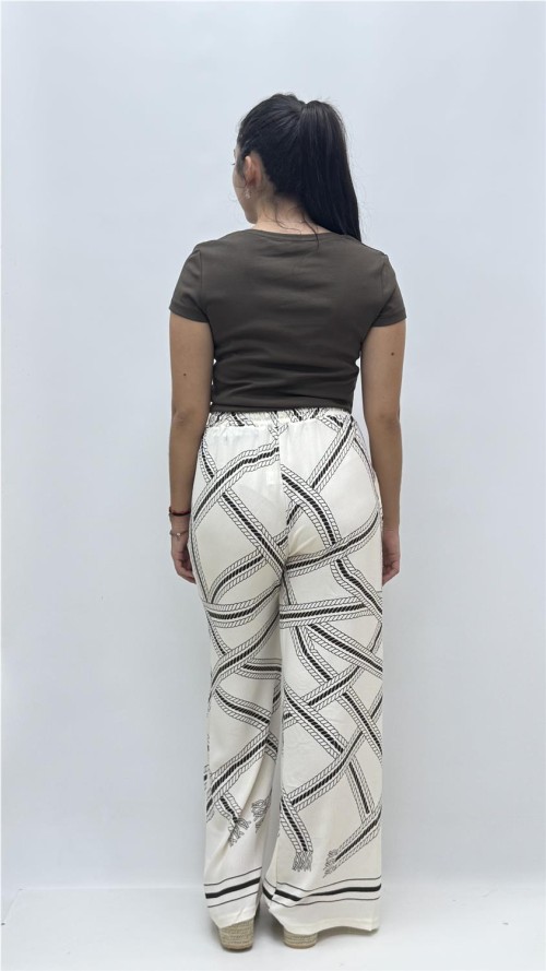 PANTALON PINTO MARRON