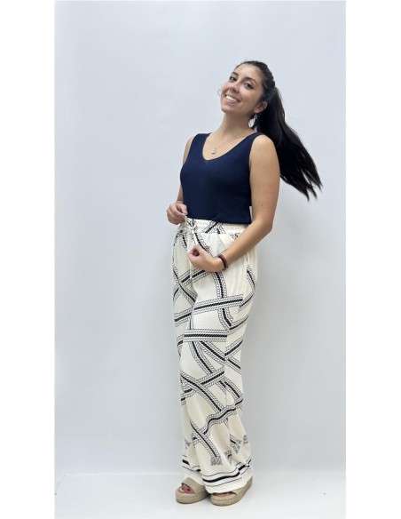 PANTALON PINTO MARINO