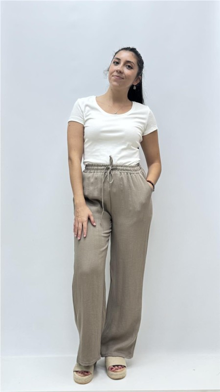 PANTALON JULIA TAUPE