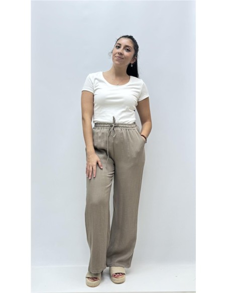 PANTALON JULIA TAUPE