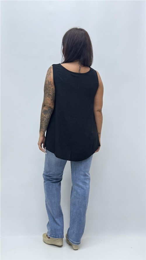 TOP CARLOTA NEGRO