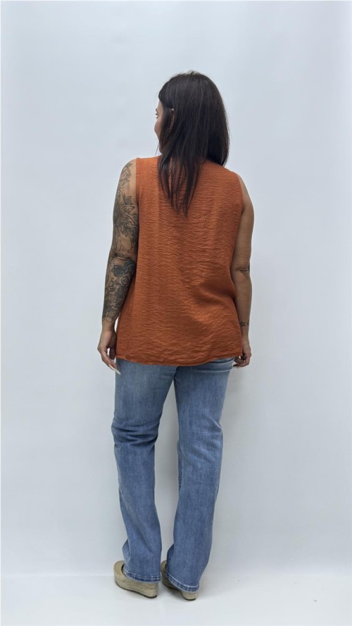 TOP CLOE LISO TEJA