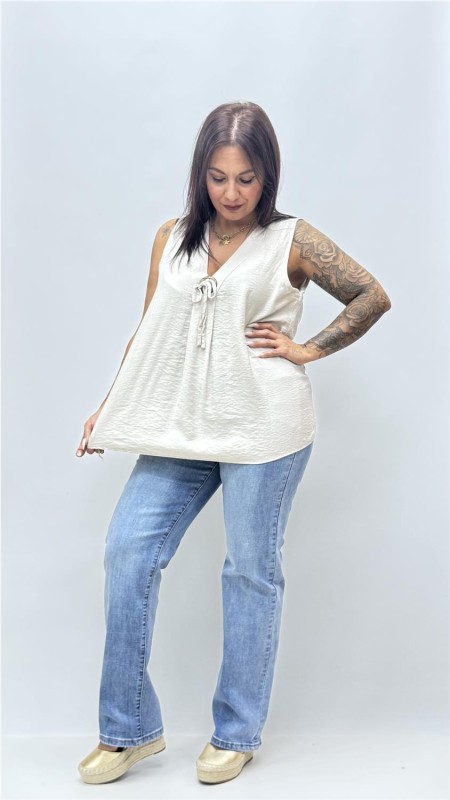 TOP CLOE LISO BEIG 2