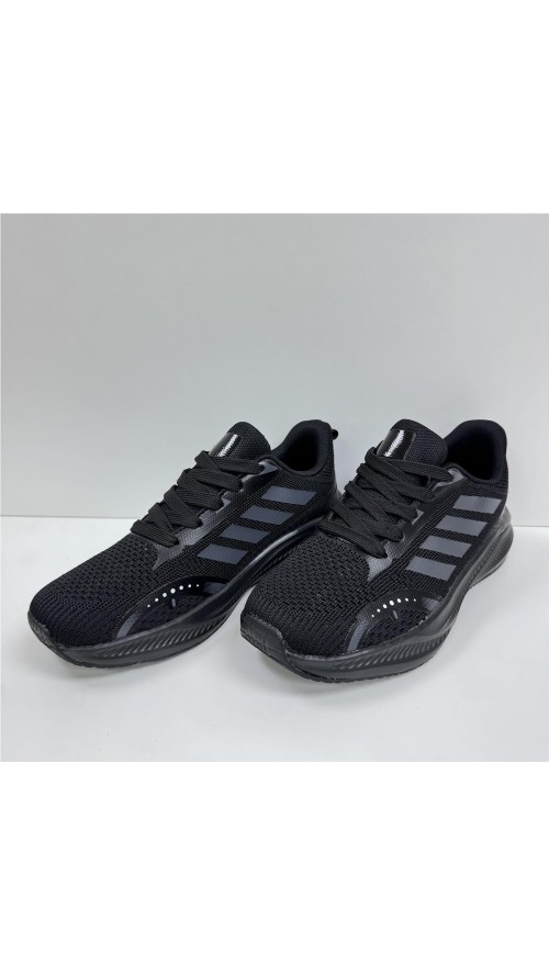 ZAPATILLA RUNNING COMBINADA NEGRO