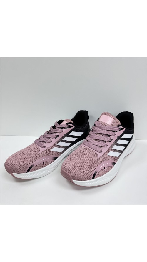 ZAPATILLA RUNNING COMBINADA ROSA