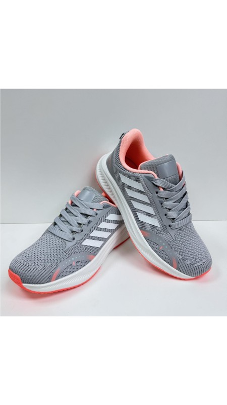 ZAPATILLA RUNNING COMBINADA GRIS 2