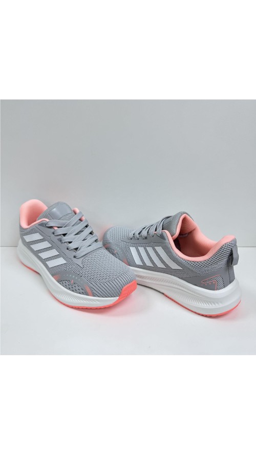 ZAPATILLA RUNNING COMBINADA GRIS