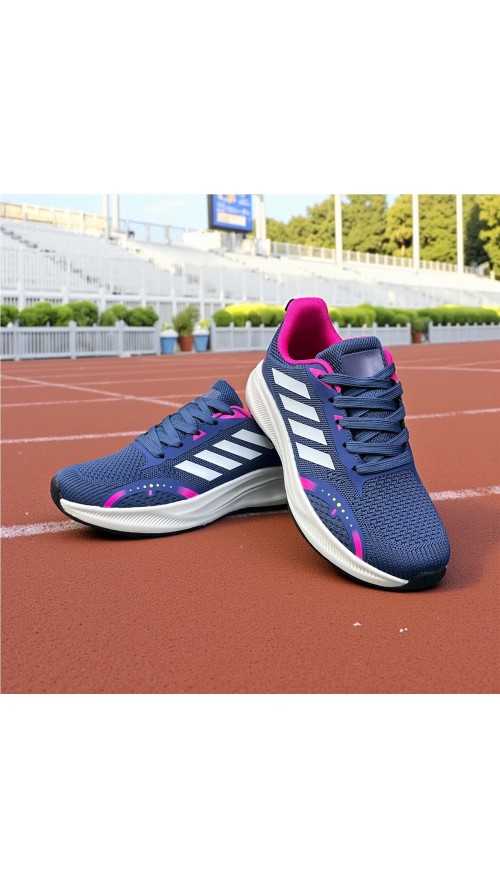 ZAPATILLA RUNNING COMBINADA AZUL