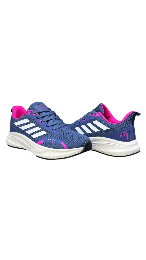 ZAPATILLA RUNNING COMBINADA AZUL