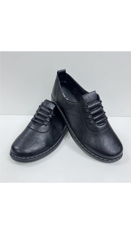 ZAPATO FLOJITO ELASTICOS NEGRO 2