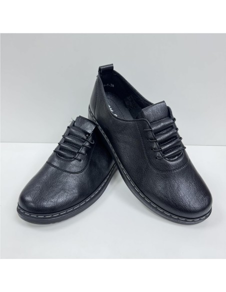 ZAPATO FLOJITO ELASTICOS NEGRO