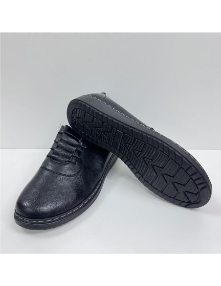 ZAPATO FLOJITO ELASTICOS NEGRO