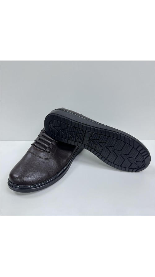 ZAPATO FLOJITO ELASTICOS MARRON
