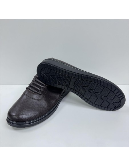 ZAPATO FLOJITO ELASTICOS MARRON