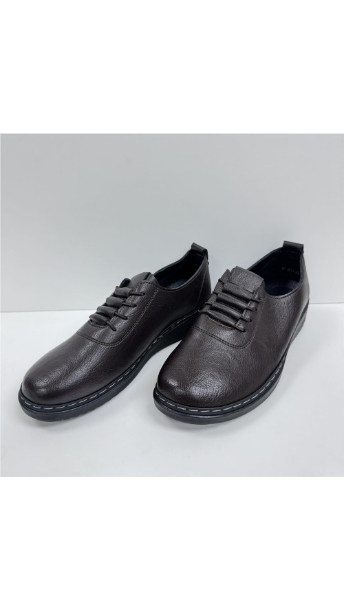 ZAPATO FLOJITO ELASTICOS MARRON