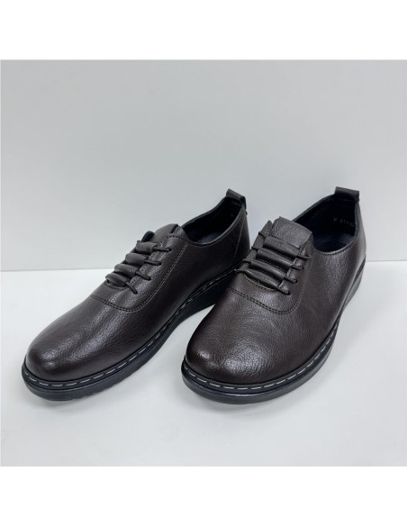 ZAPATO FLOJITO ELASTICOS MARRON