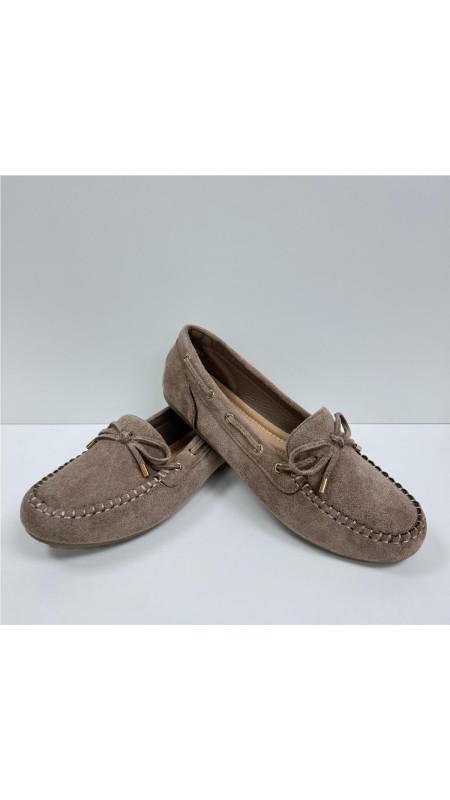 MOCASIN SERRAJE LAZO BEIG