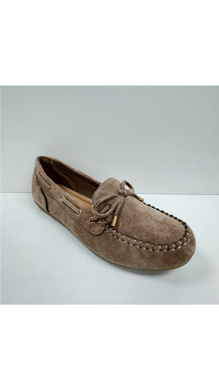 MOCASIN SERRAJE LAZO BEIG 2
