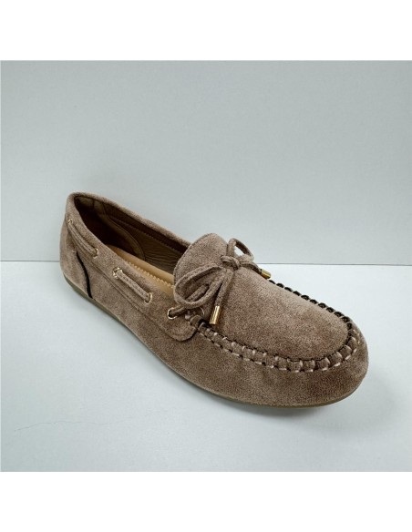 MOCASIN SERRAJE LAZO BEIG