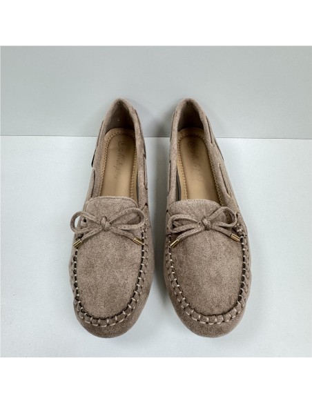 MOCASIN SERRAJE LAZO BEIG