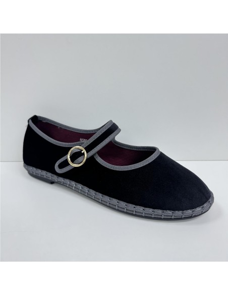 MANOLETINA TELA RIBETE NEGRO 1
