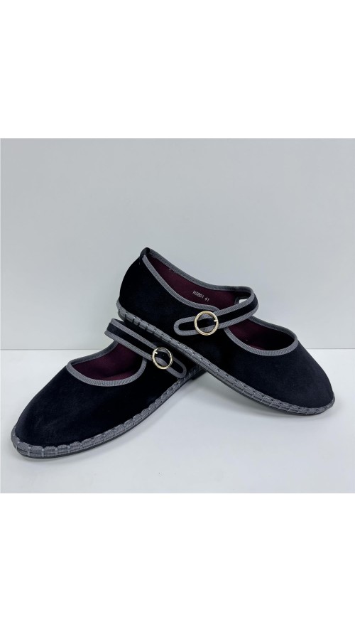 MANOLETINA TELA RIBETE NEGRO 1