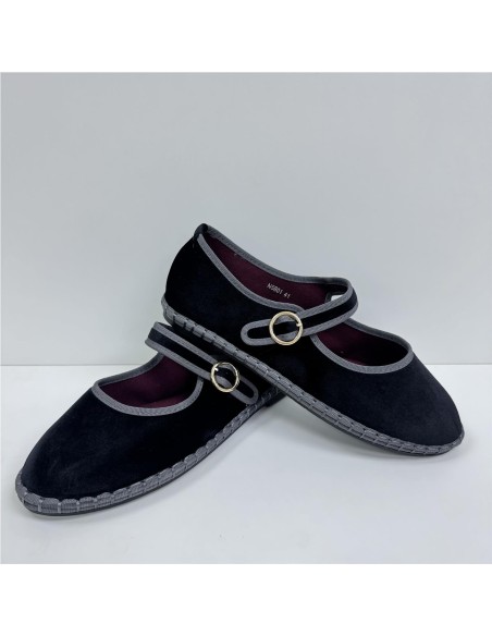 MANOLETINA TELA RIBETE NEGRO 1