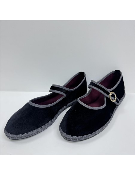 MANOLETINA TELA RIBETE NEGRO 1