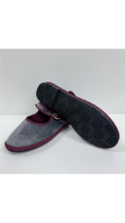 MANOLETINA TELA RIBETE GRIS