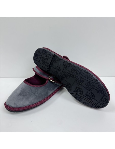 MANOLETINA TELA RIBETE GRIS