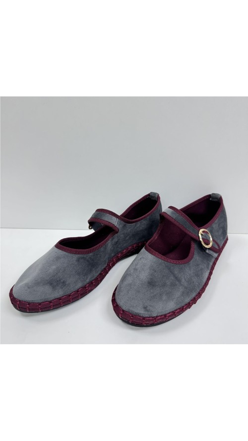 MANOLETINA TELA RIBETE GRIS