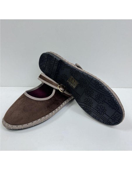 MANOLETINA TELA RIBETE MARRON
