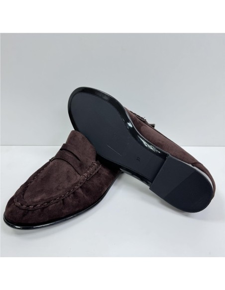MOCASIN ANTIFAZ MARRON